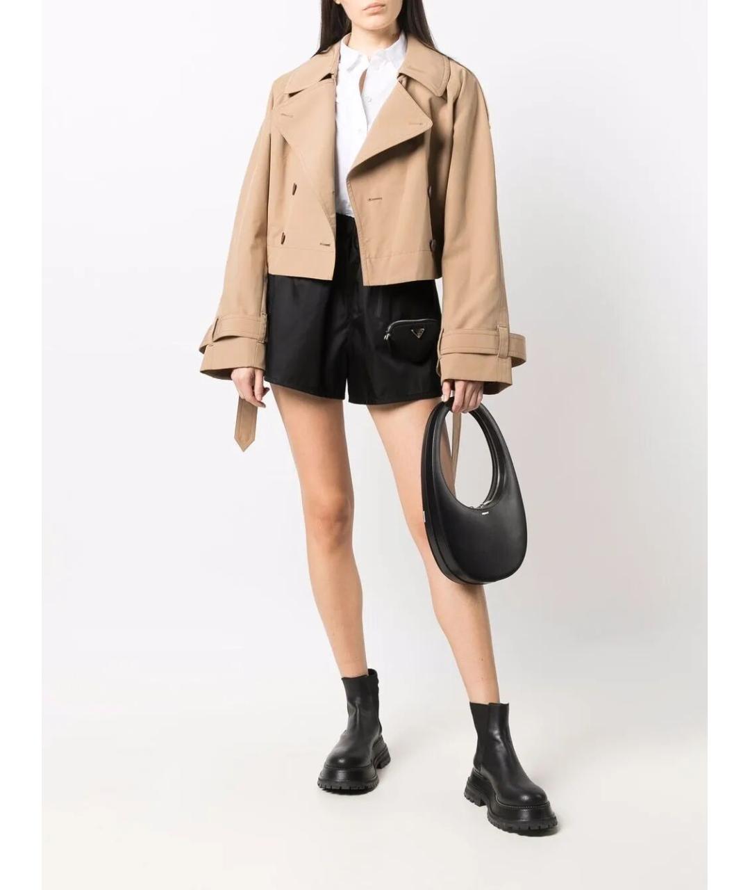 COPERNI Черная кожаная сумка с короткими ручками, фото 4