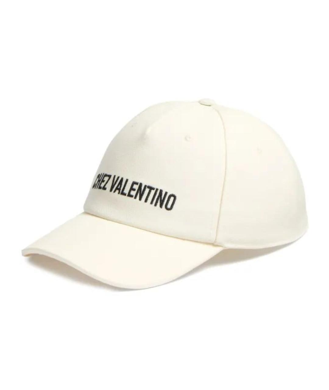 VALENTINO Бежевая хлопковая кепка/бейсболка, фото 2