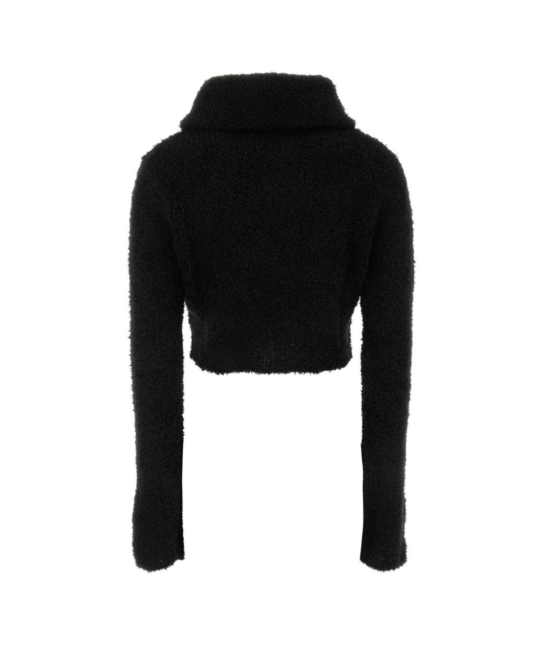 SAINT LAURENT Черный шерстяной джемпер / свитер, фото 2