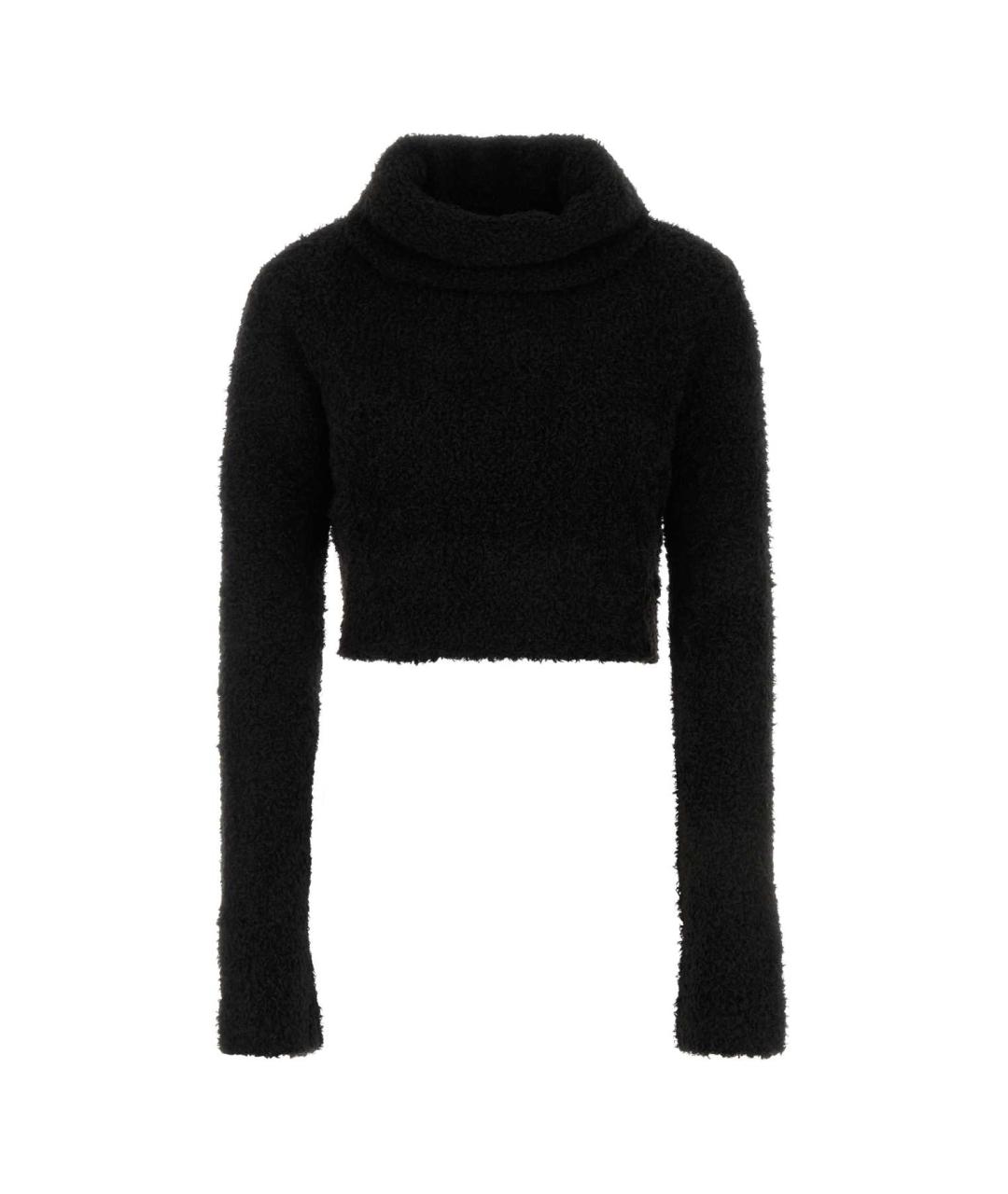 SAINT LAURENT Черный шерстяной джемпер / свитер, фото 1