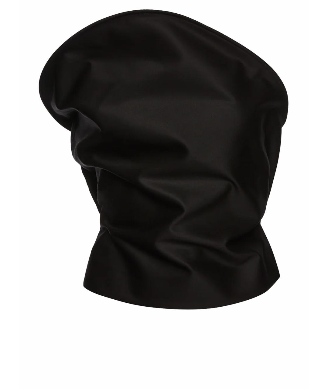 MAGDA BUTRYM Черный хлопковый корсет, фото 1