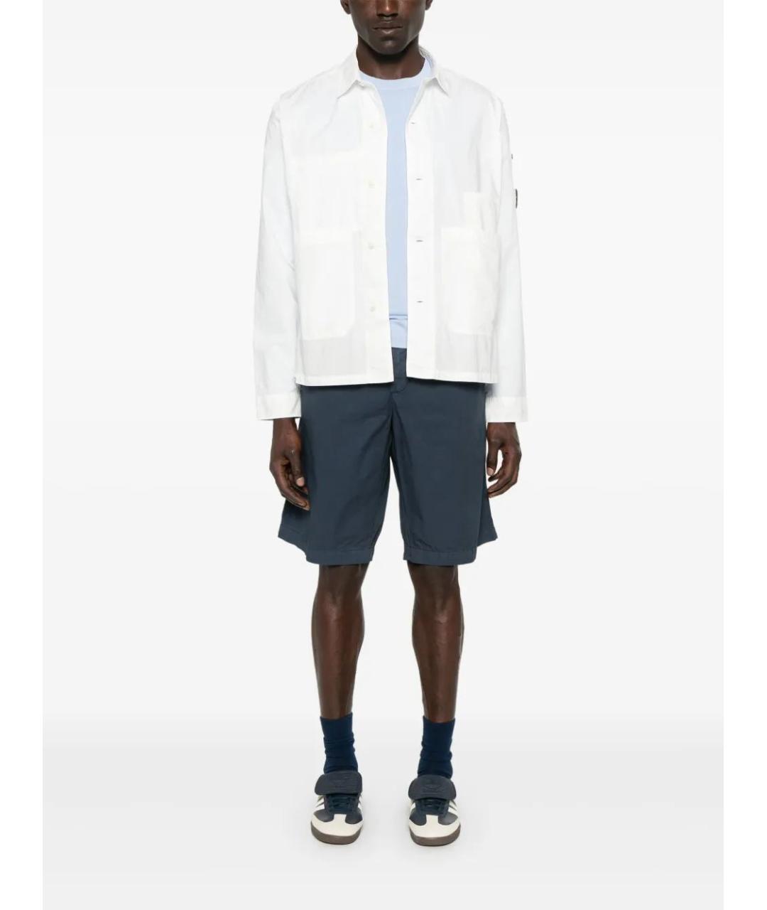 CP COMPANY Белая хлопковая кэжуал рубашка, фото 2