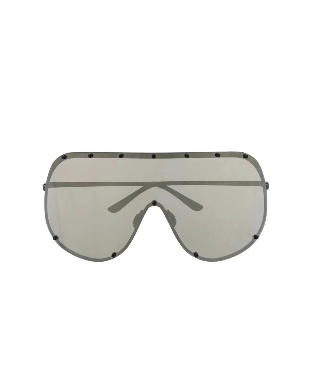 RICK OWENS Черные солнцезащитные очки, фото 1