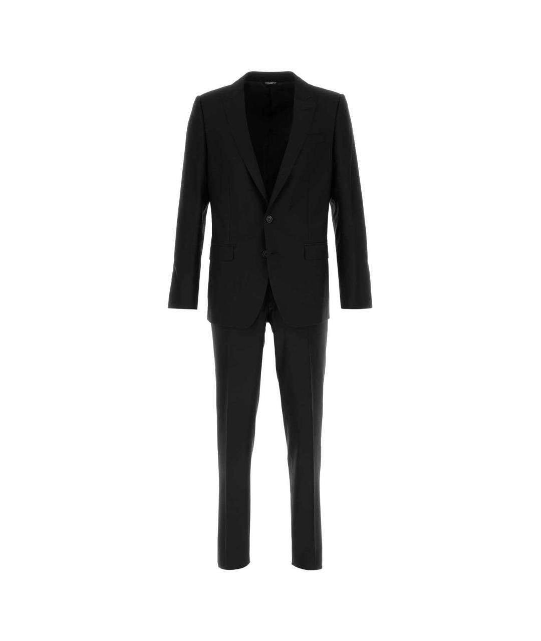 DOLCE&GABBANA Черный классический костюм, фото 1