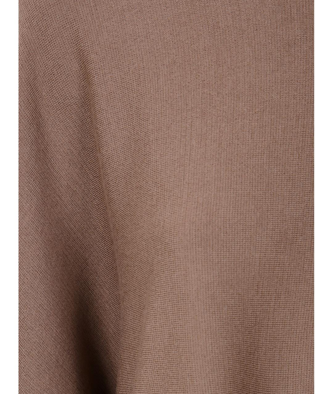 MAX MARA Коричневый шерстяной джемпер / свитер, фото 3