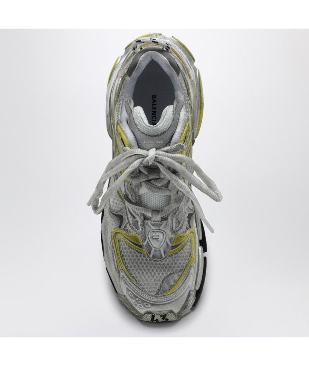 BALENCIAGA Мульти синтетические низкие кроссовки / кеды, фото 3