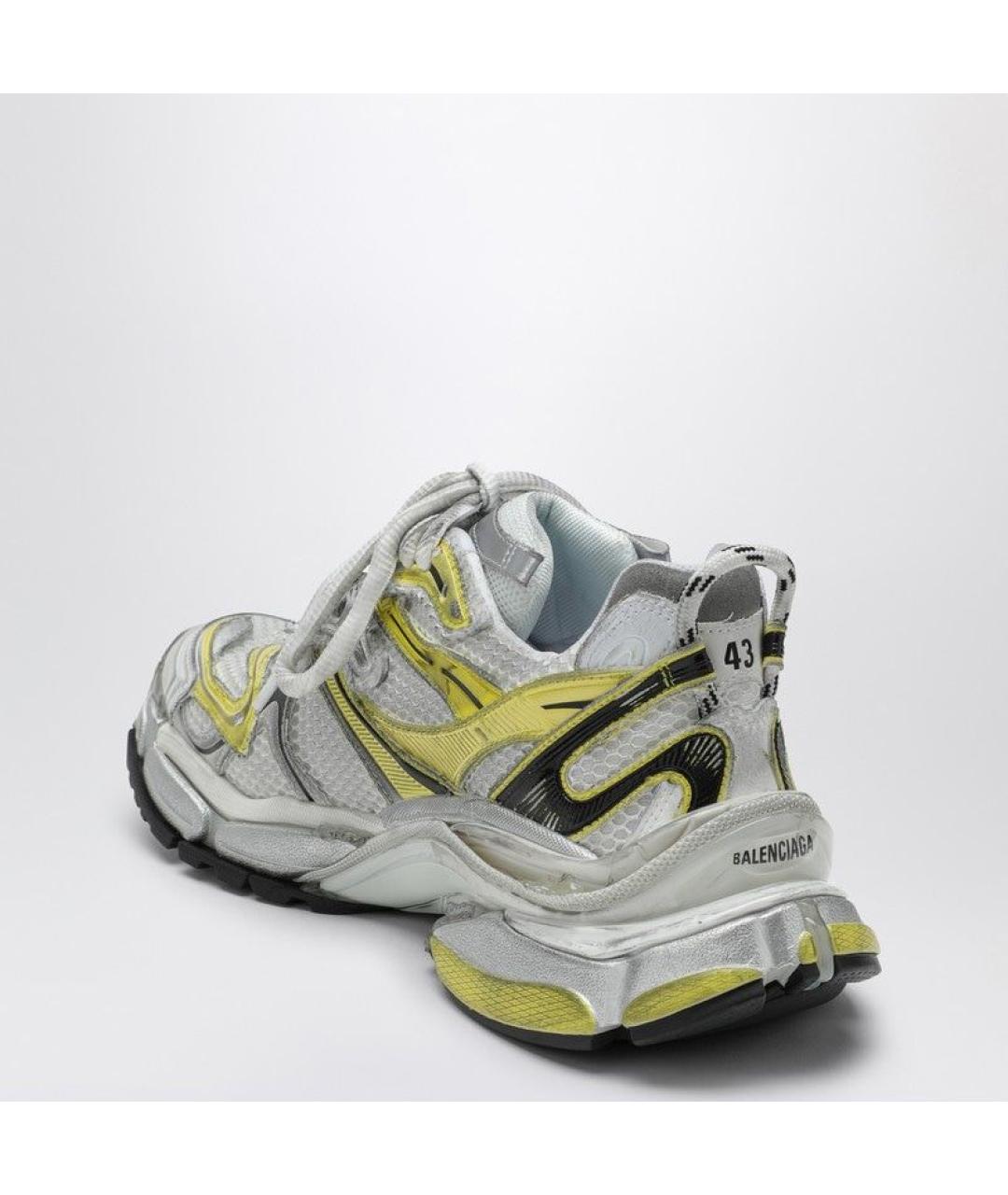 BALENCIAGA Мульти синтетические низкие кроссовки / кеды, фото 4