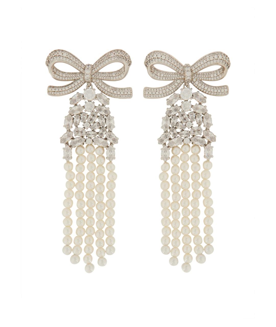 SELF-PORTRAIT Серебряные металлические серьги, фото 1