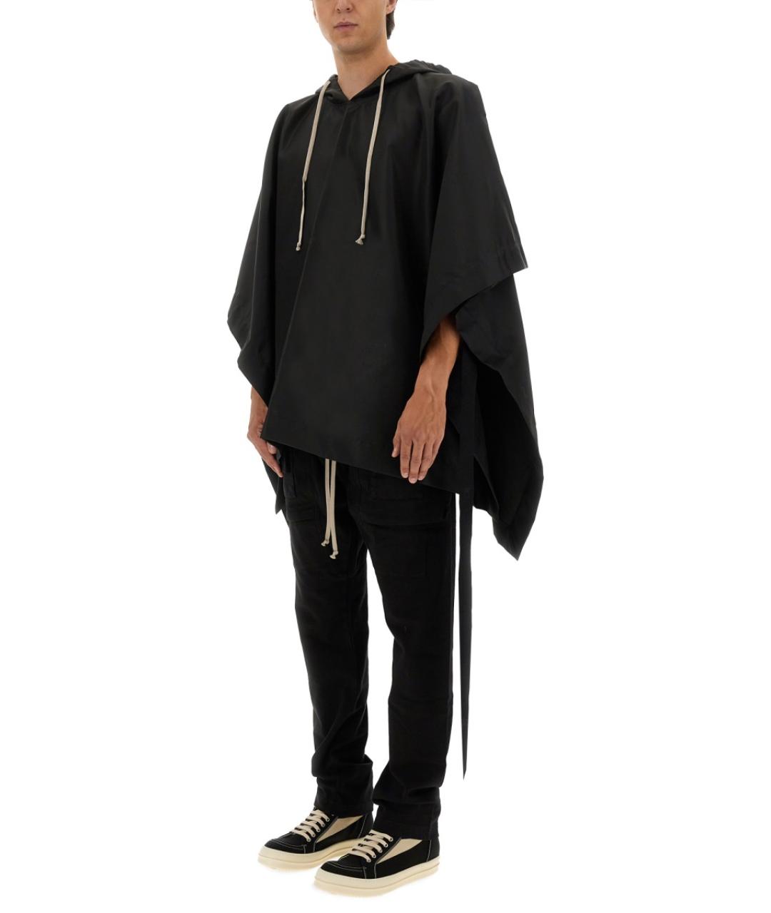 RICK OWENS DRKSHDW Черная полиамидовая куртка, фото 3