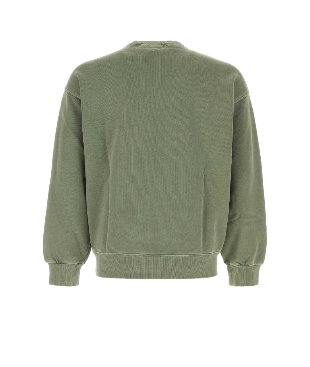 CARHARTT WIP Зеленый хлопковый джемпер / свитер, фото 2