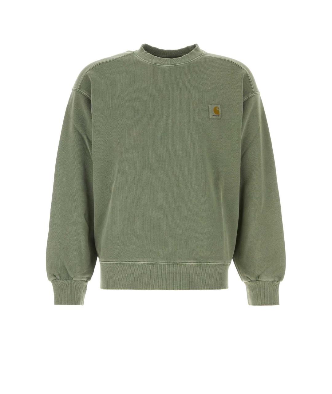 CARHARTT WIP Зеленый хлопковый джемпер / свитер, фото 1