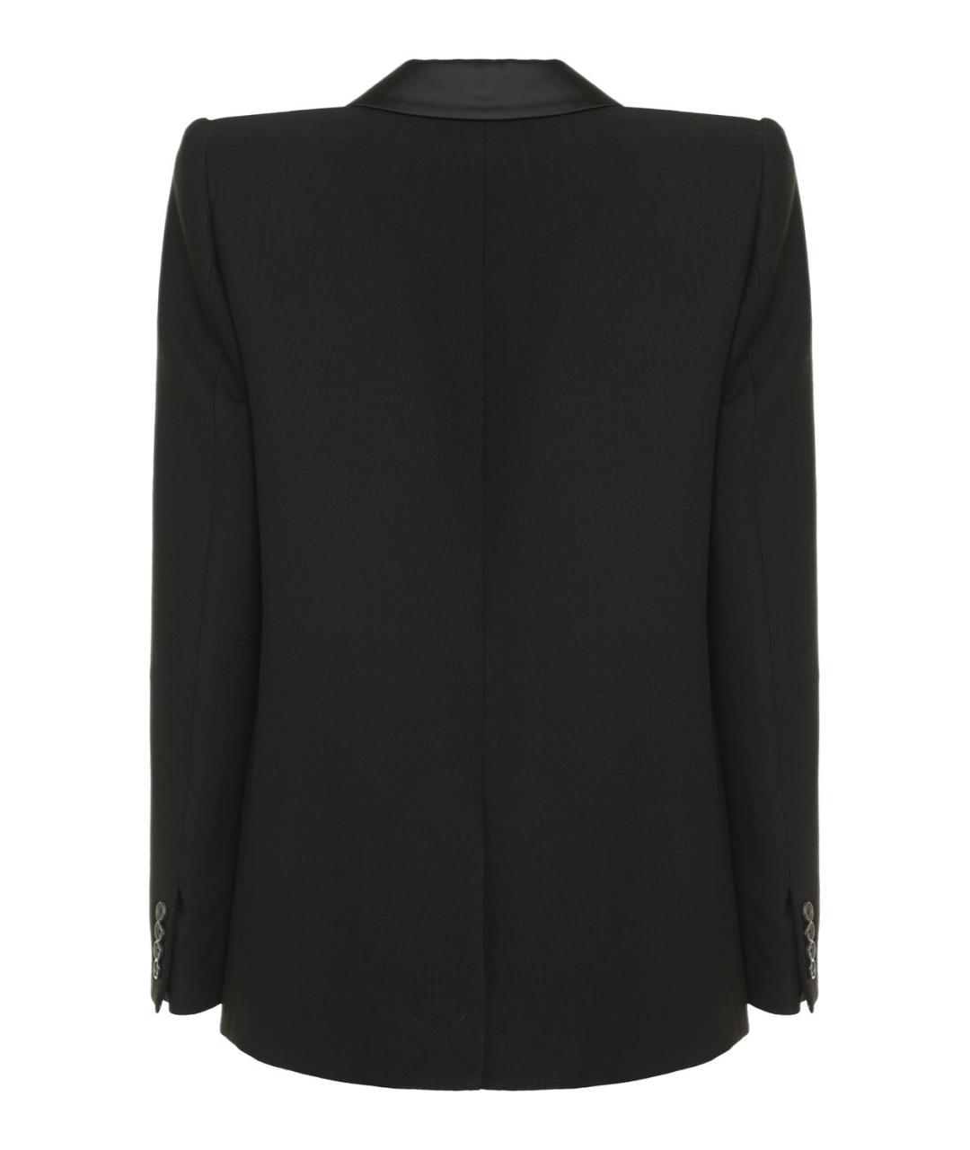 KHAITE Черный шерстяной жакет/пиджак, фото 2