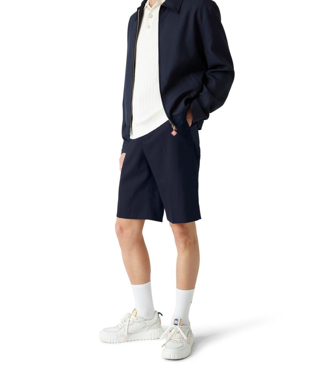 CASABLANCA Синие шорты, фото 3