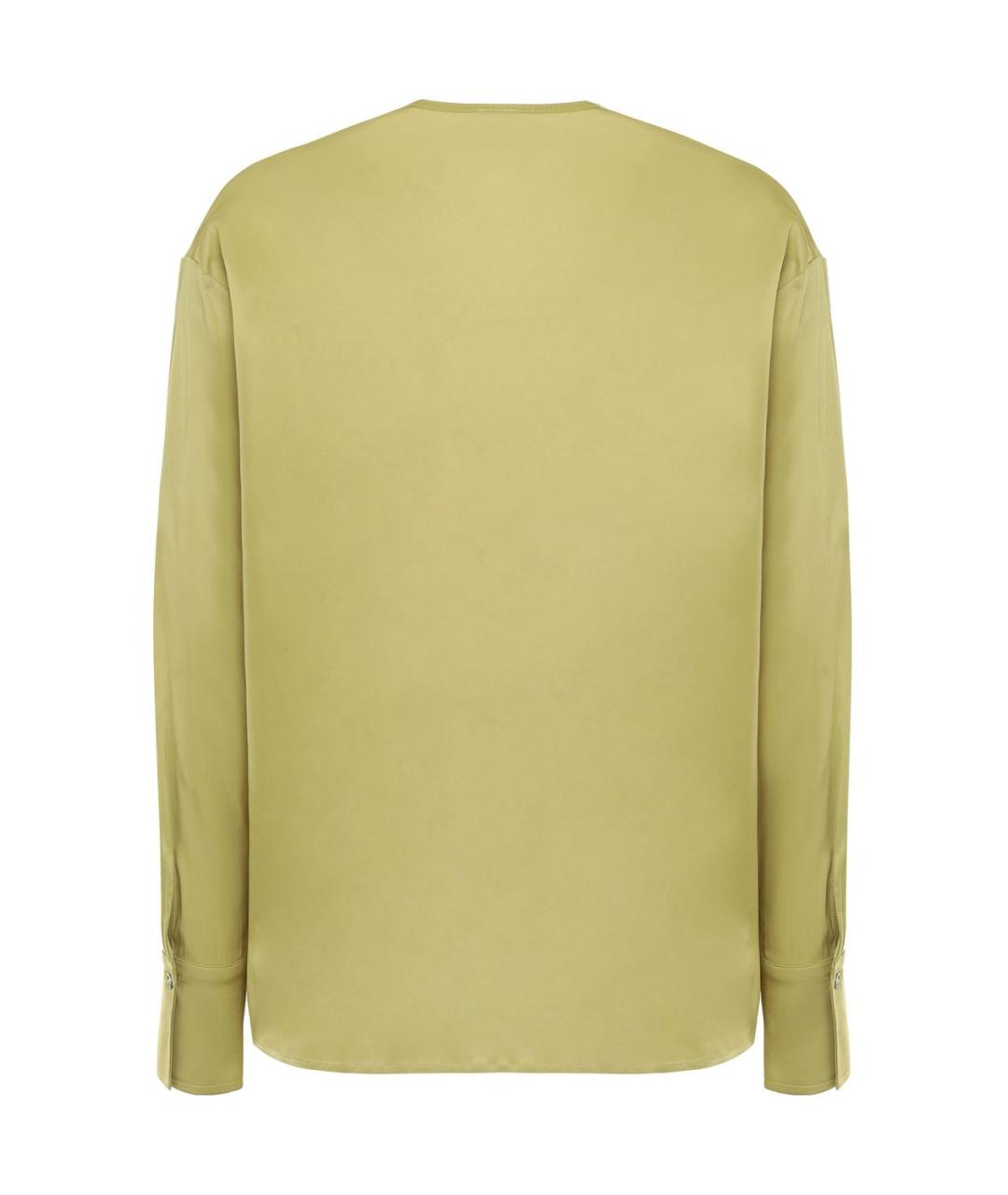 PINKO Зеленая вискозная блузы, фото 2