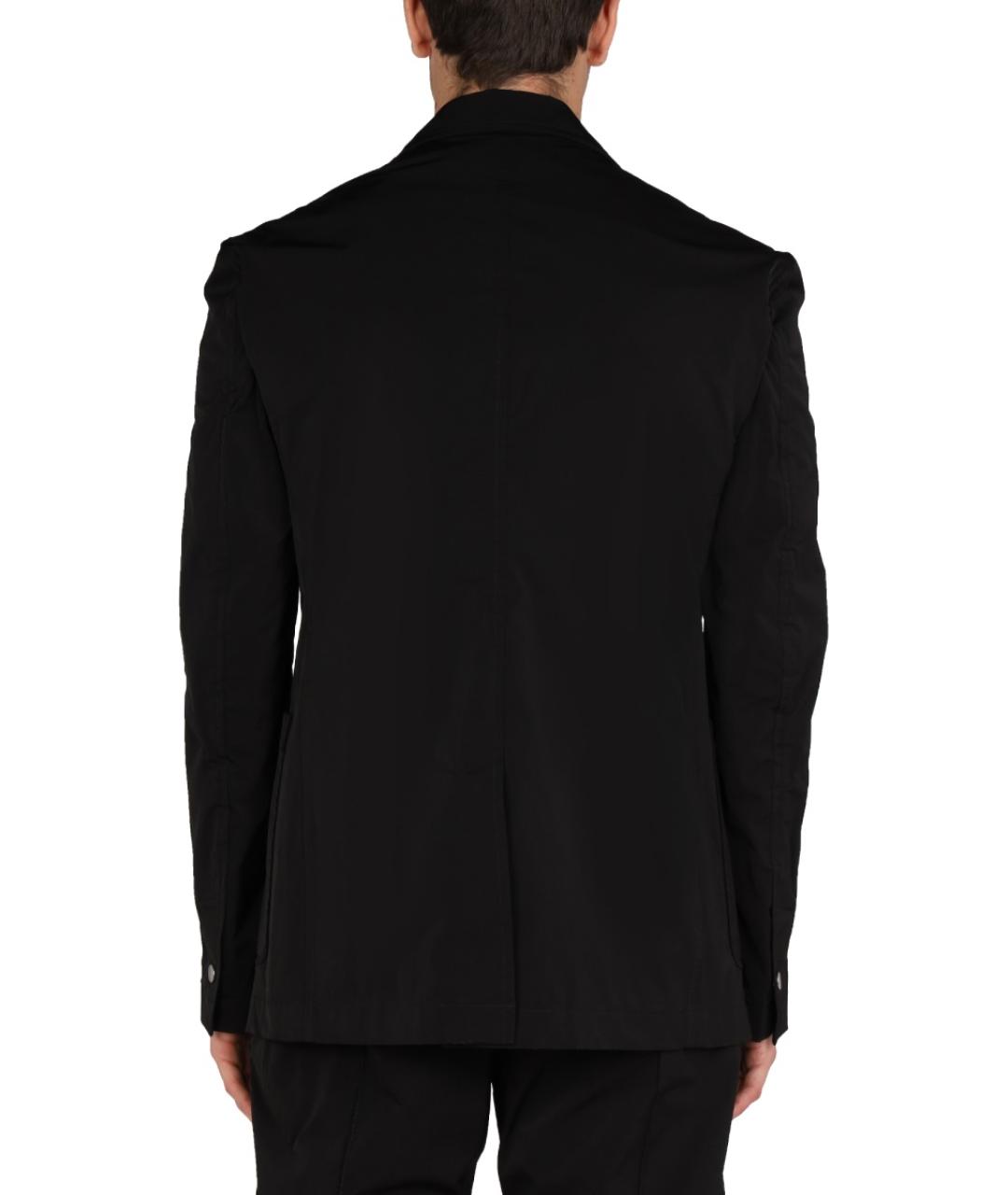 BOTTEGA VENETA Черный полиамидовый пиджак, фото 4