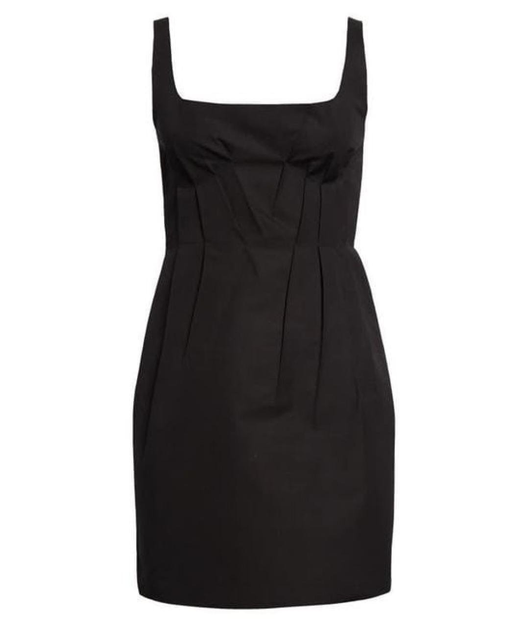 MARNI Черное вискозное вечернее платье, фото 1