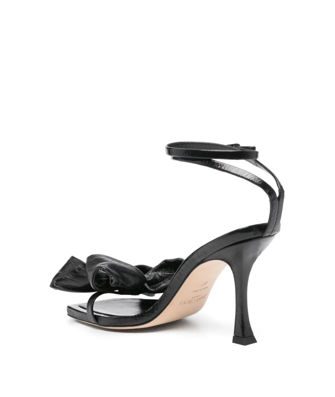 JIMMY CHOO Черные кожаные туфли, фото 3