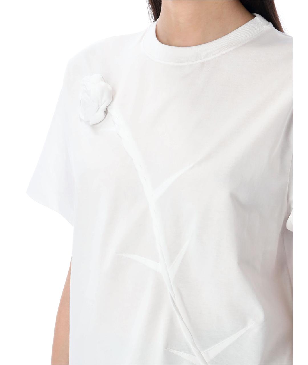 COPERNI Белая хлопковая футболка, фото 3