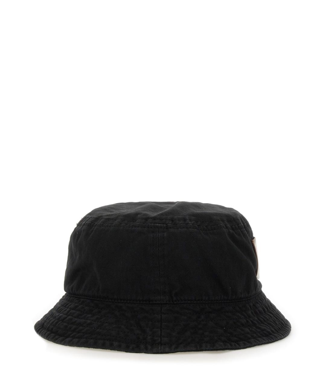 VIVIENNE WESTWOOD Черная хлопковая панама, фото 3