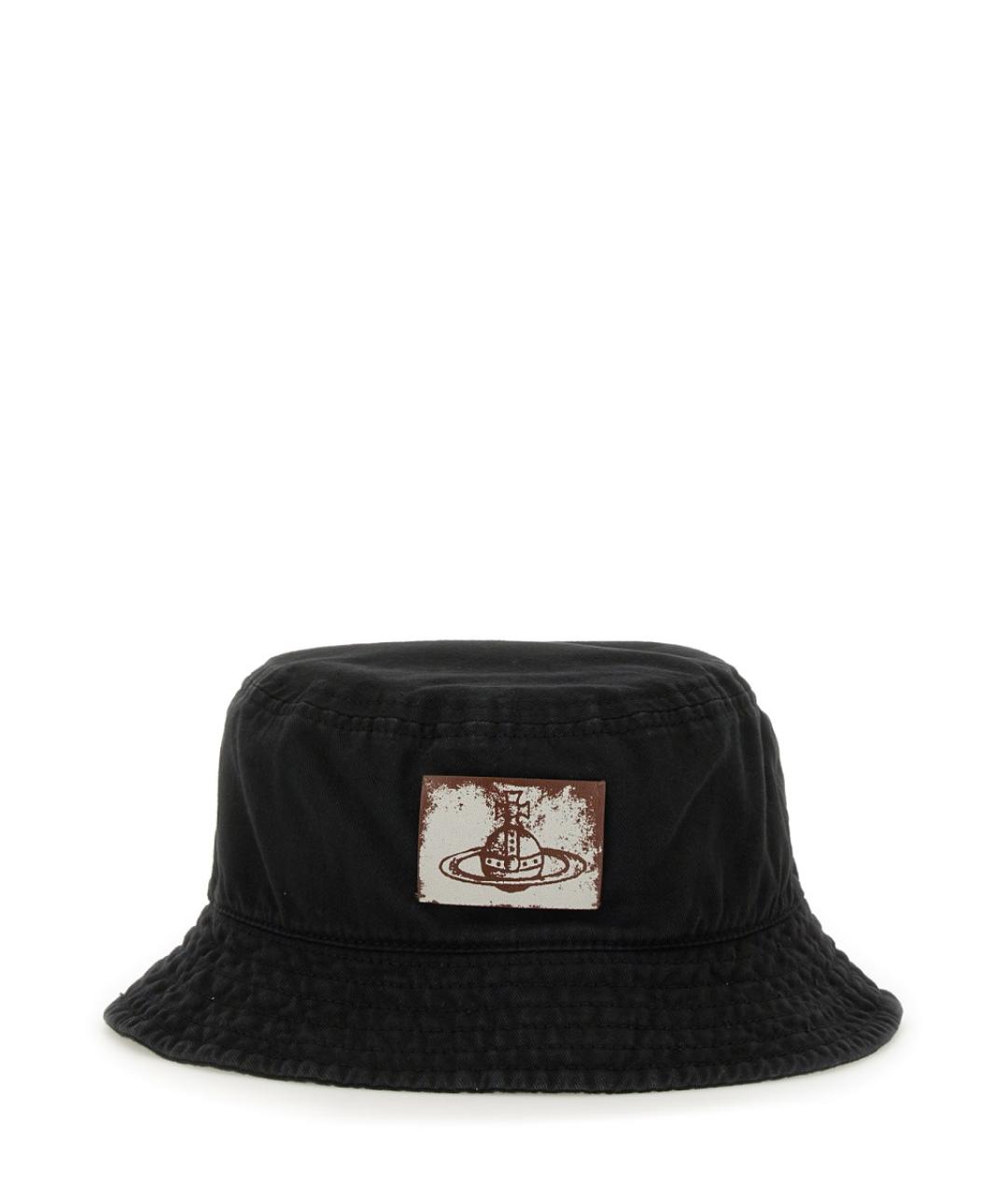 VIVIENNE WESTWOOD Черная хлопковая панама, фото 1