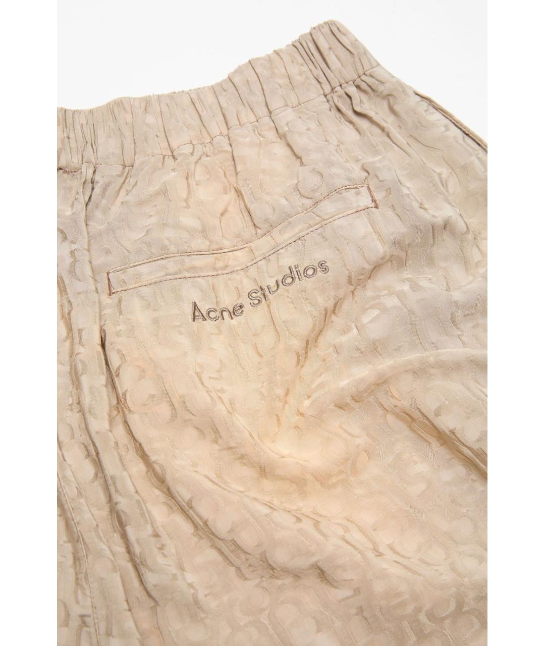 ACNE STUDIOS Серые хлопковые шорты, фото 5