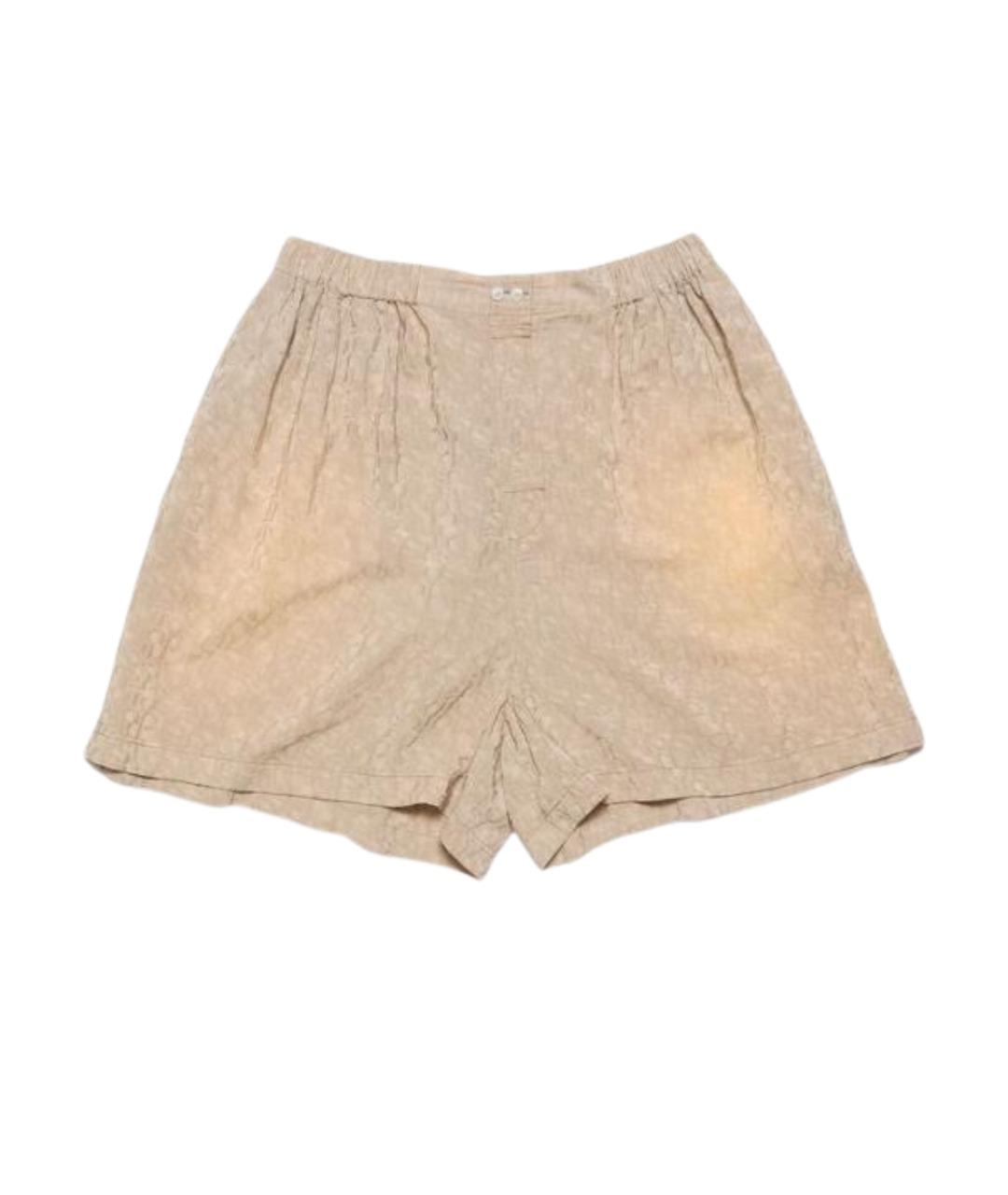 ACNE STUDIOS Серые хлопковые шорты, фото 1