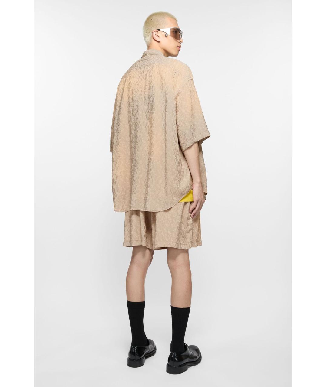 ACNE STUDIOS Серые хлопковые шорты, фото 3