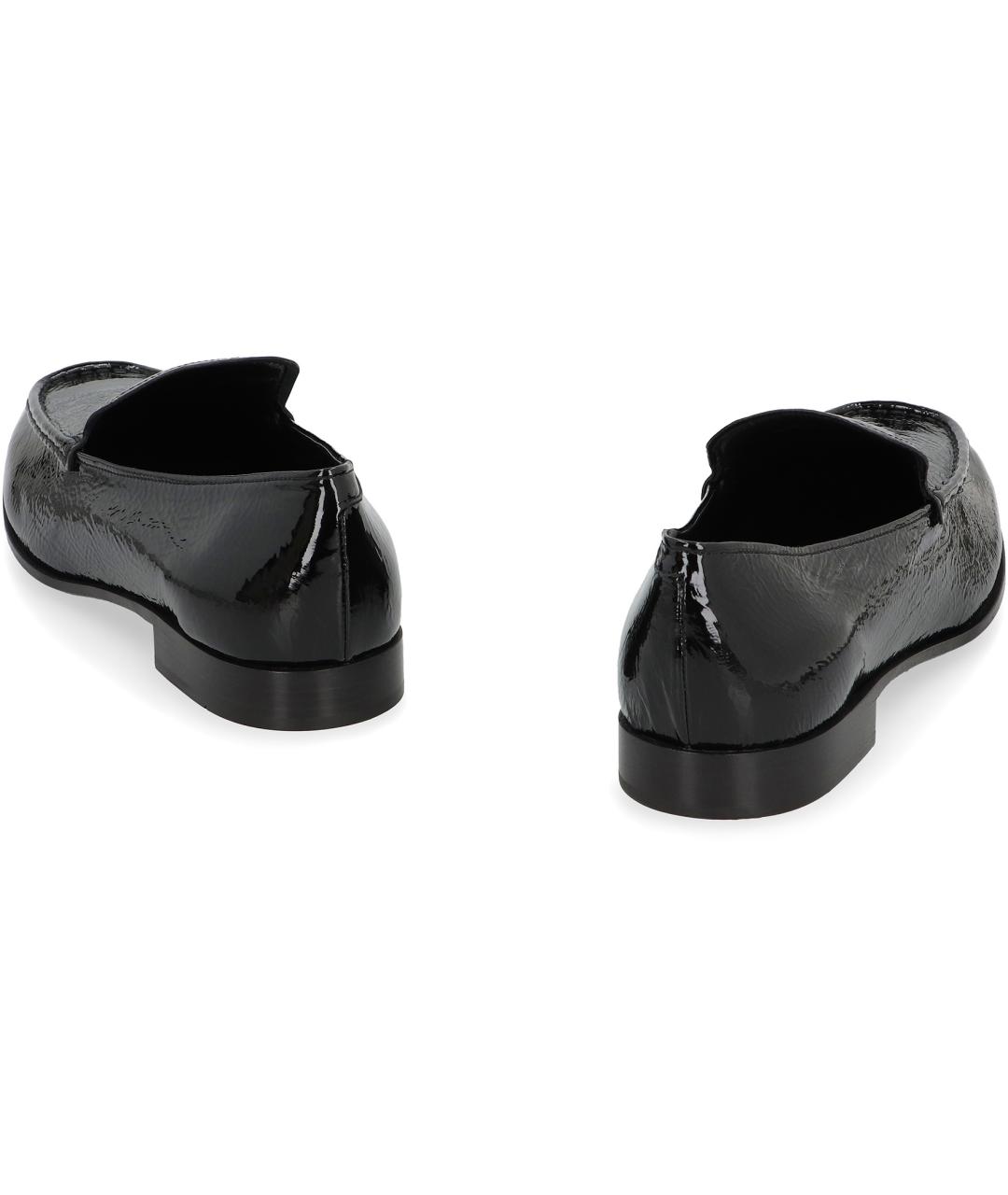 PRADA Черные кожаные лоферы, фото 4