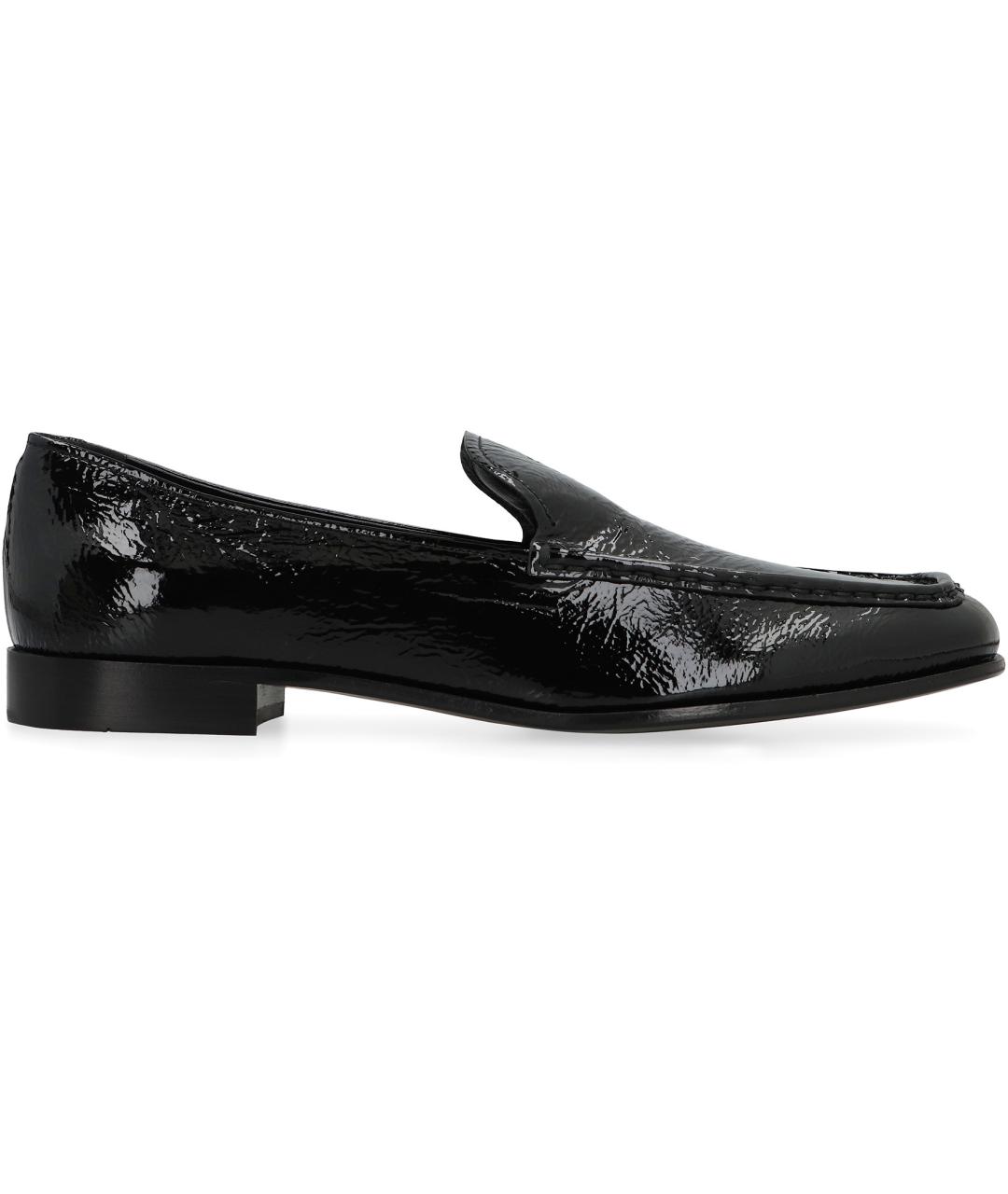 PRADA Черные кожаные лоферы, фото 2