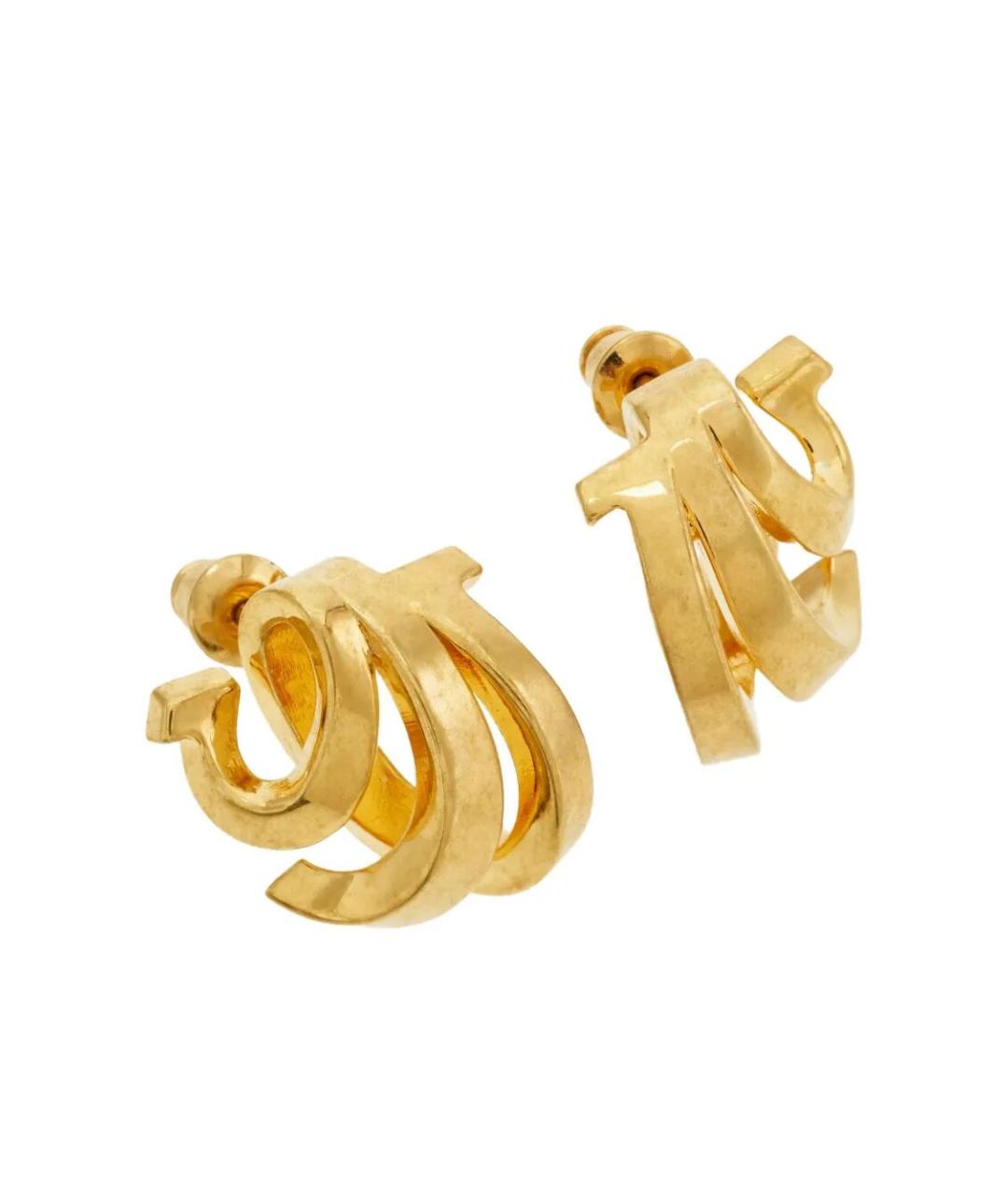 FERRAGAMO Золотые латунные серьги, фото 4