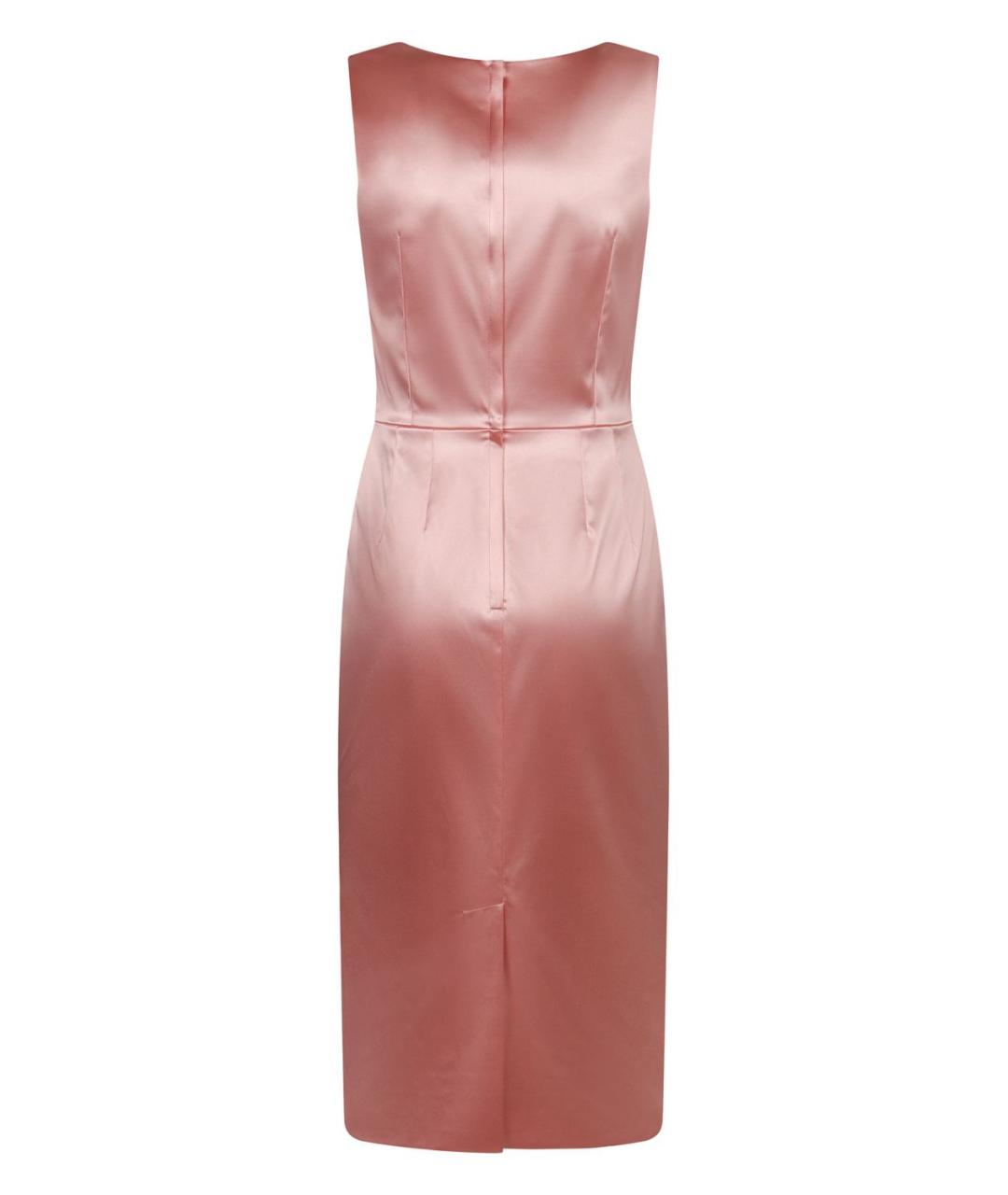 DOLCE&GABBANA Розовое полиамидовое повседневное платье, фото 2