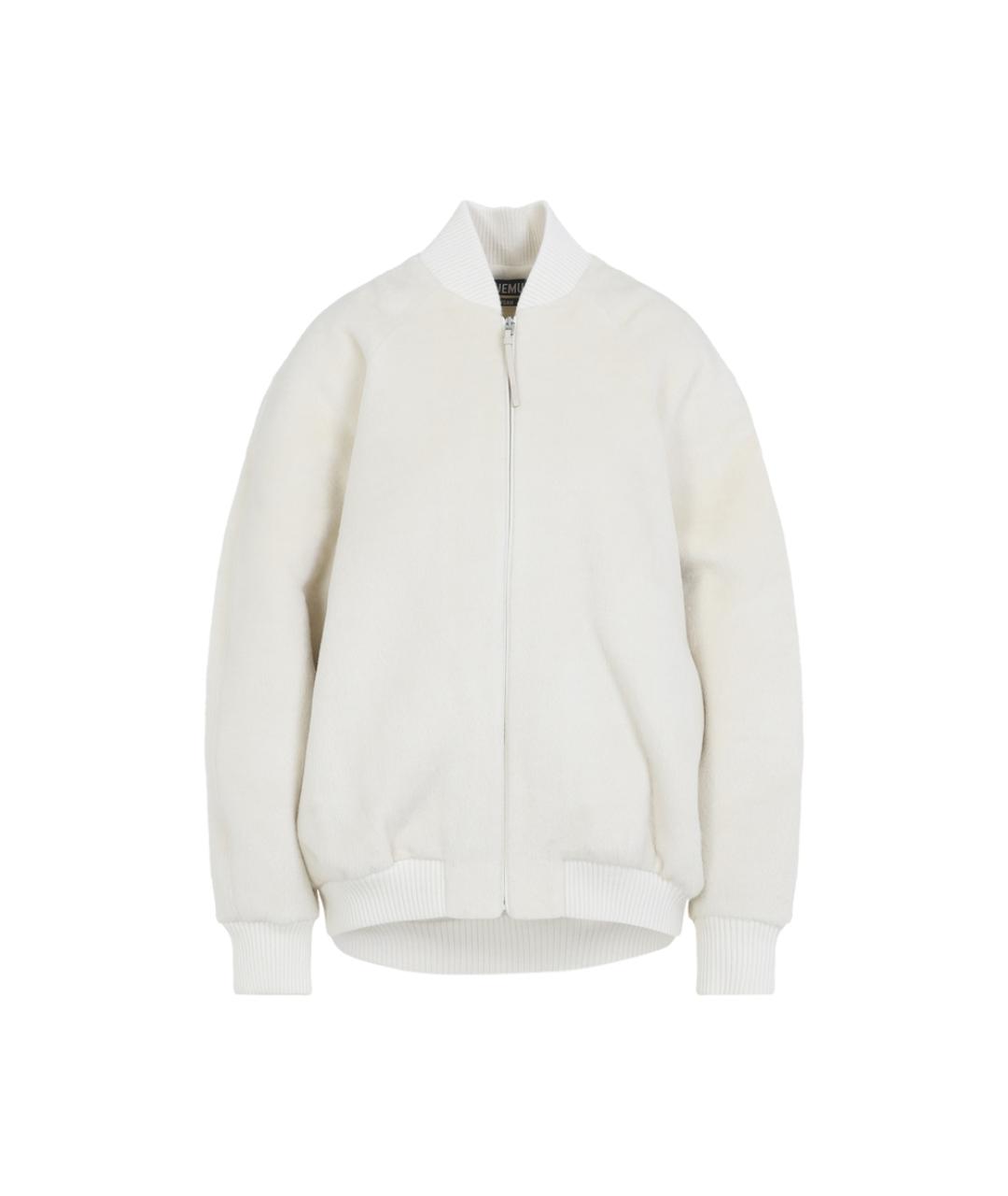 JACQUEMUS Бежевая шерстяная куртка, фото 1