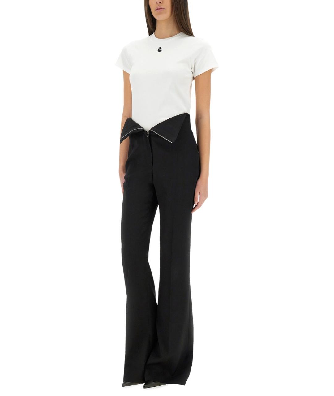 ALEXANDER MCQUEEN Белая хлопковая футболка, фото 3