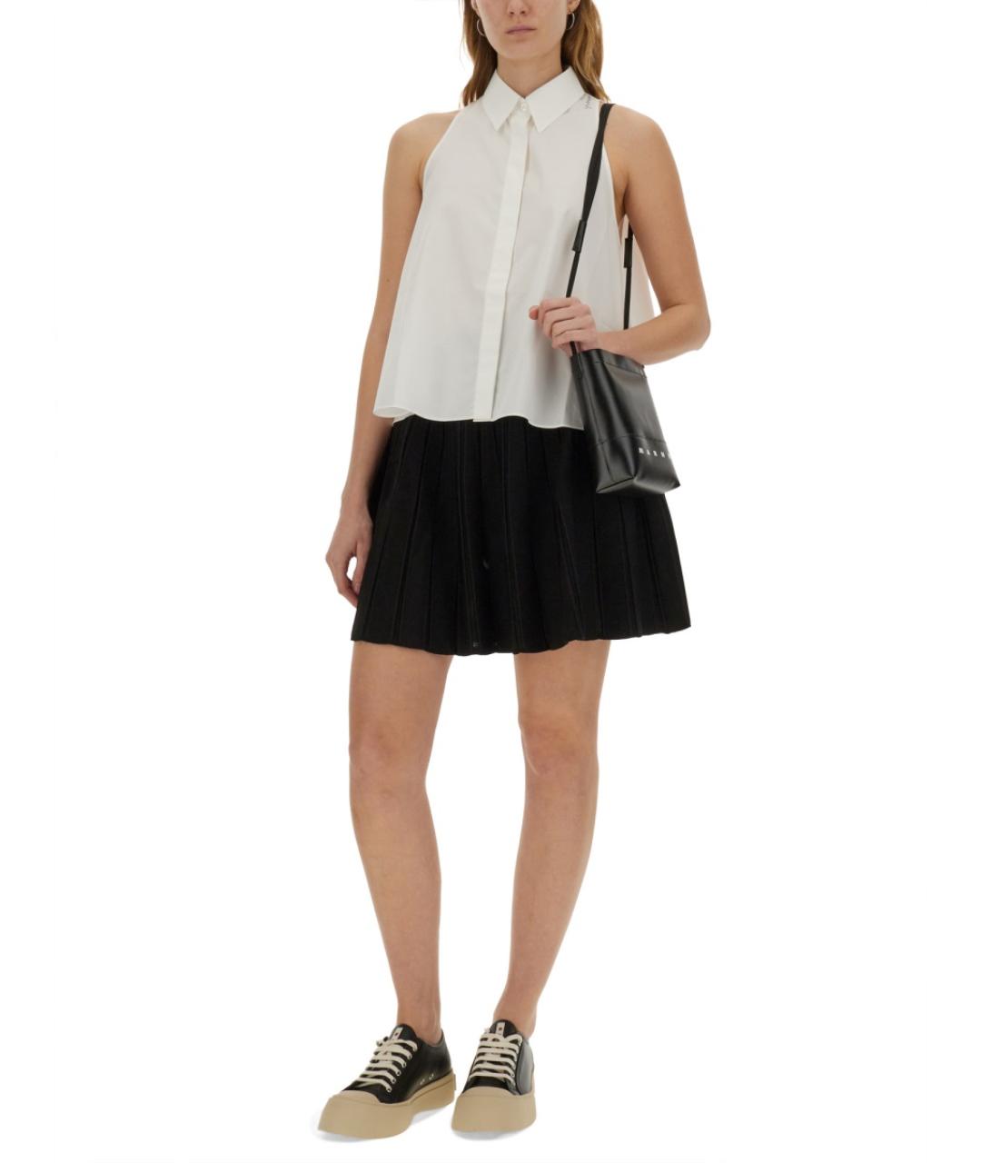 MARNI Белая хлопковая рубашка, фото 3