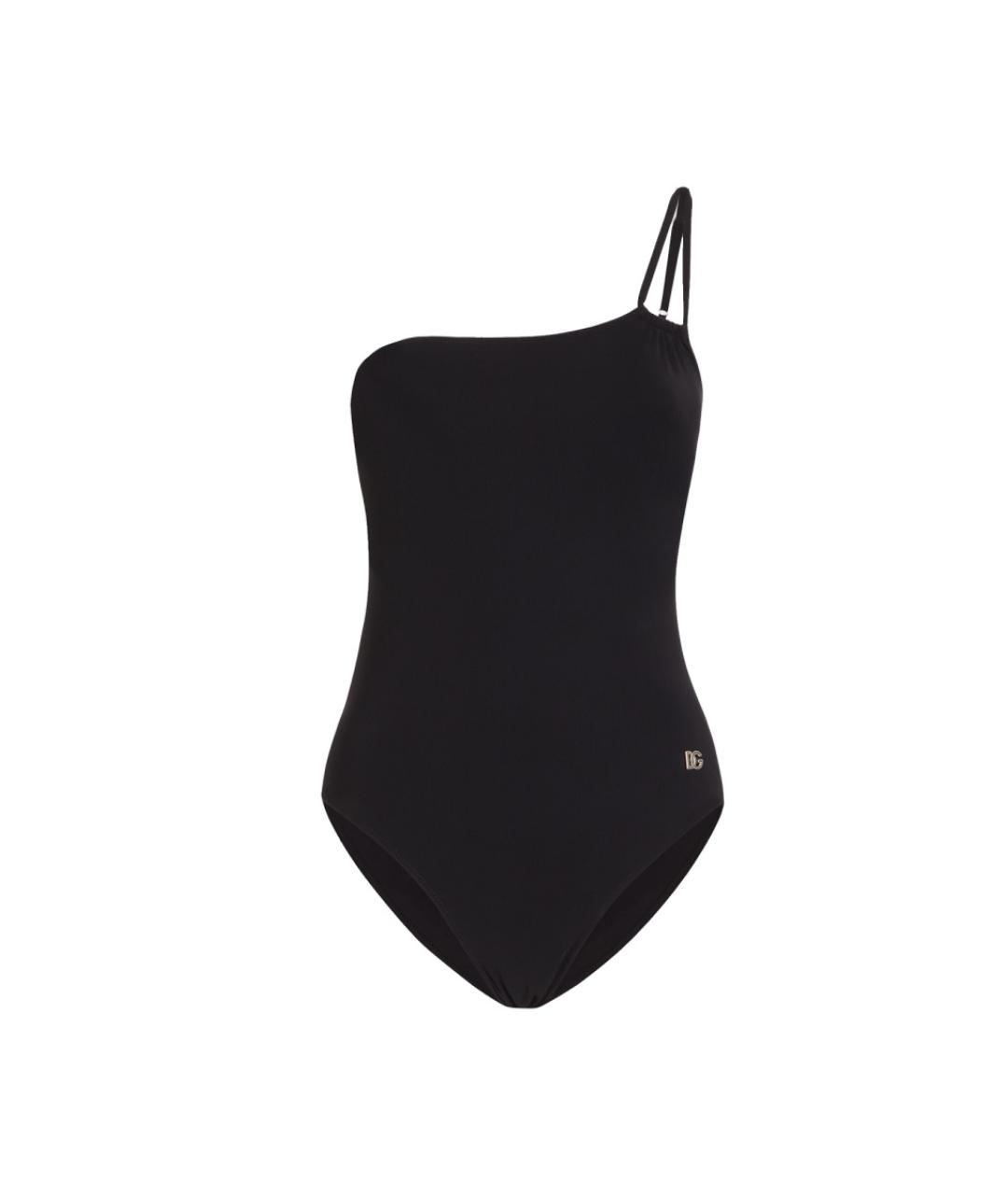 DOLCE&GABBANA Черный полиамидовый купальник, фото 1
