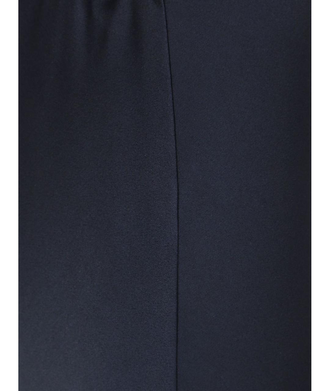 ANTONELLI FIRENZE Синяя вискозная юбка миди, фото 3