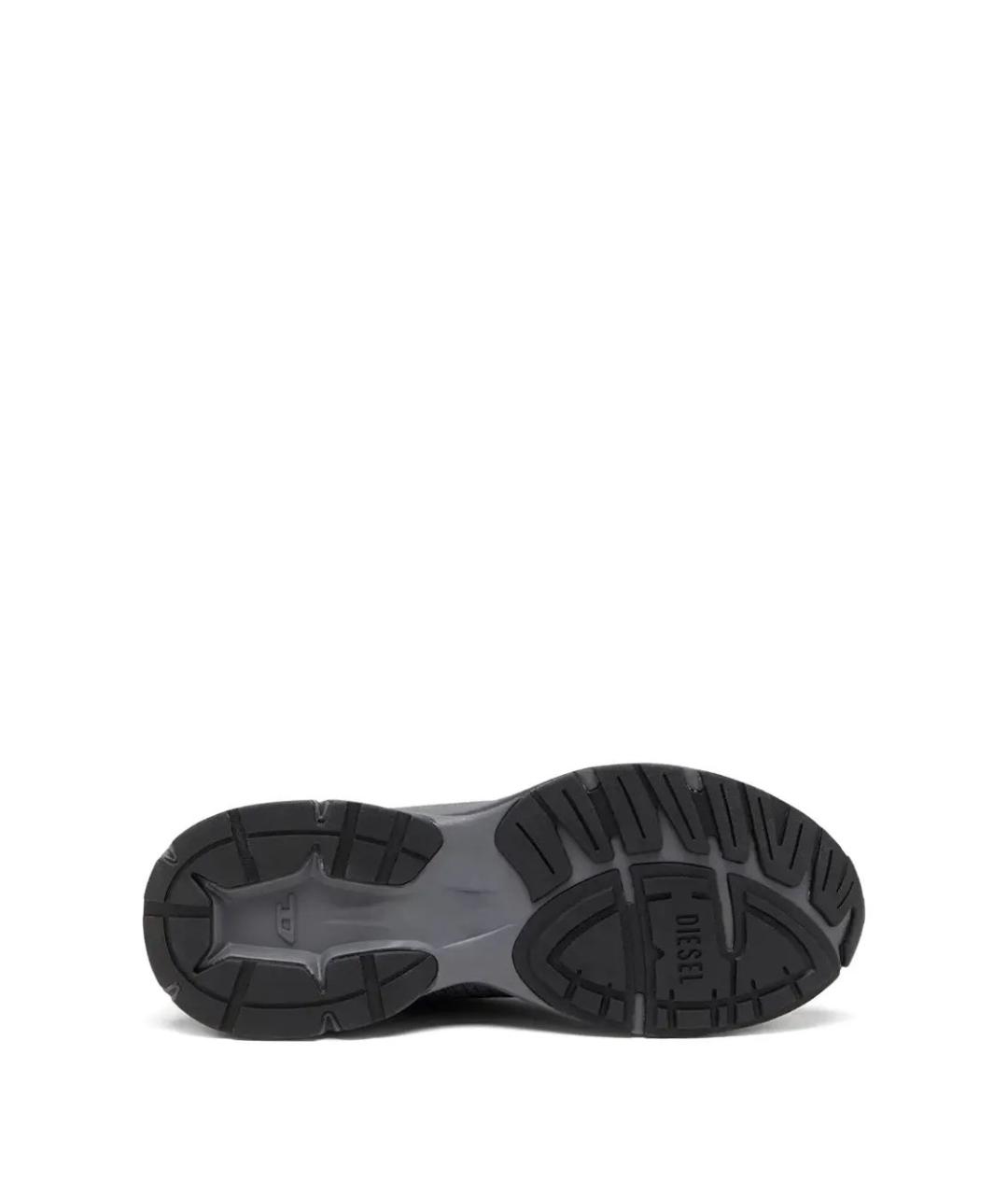 DIESEL Серые синтетические низкие кроссовки / кеды, фото 5