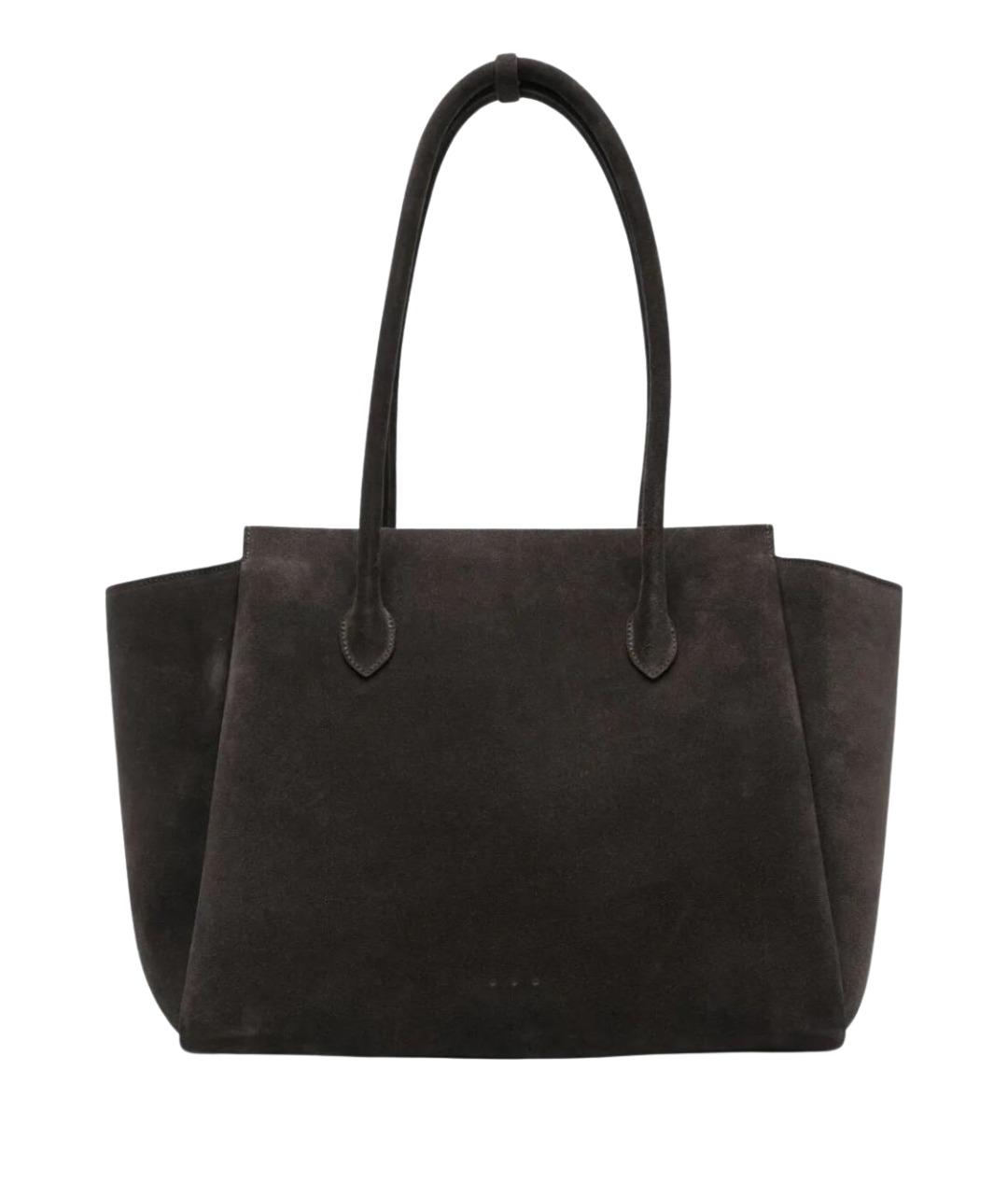 AESTHER EKME Коричневая кожаная сумка тоут, фото 1