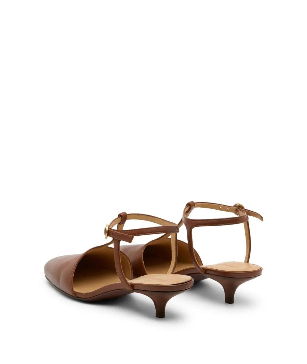 MARSELL Коричневые кожаные туфли, фото 2