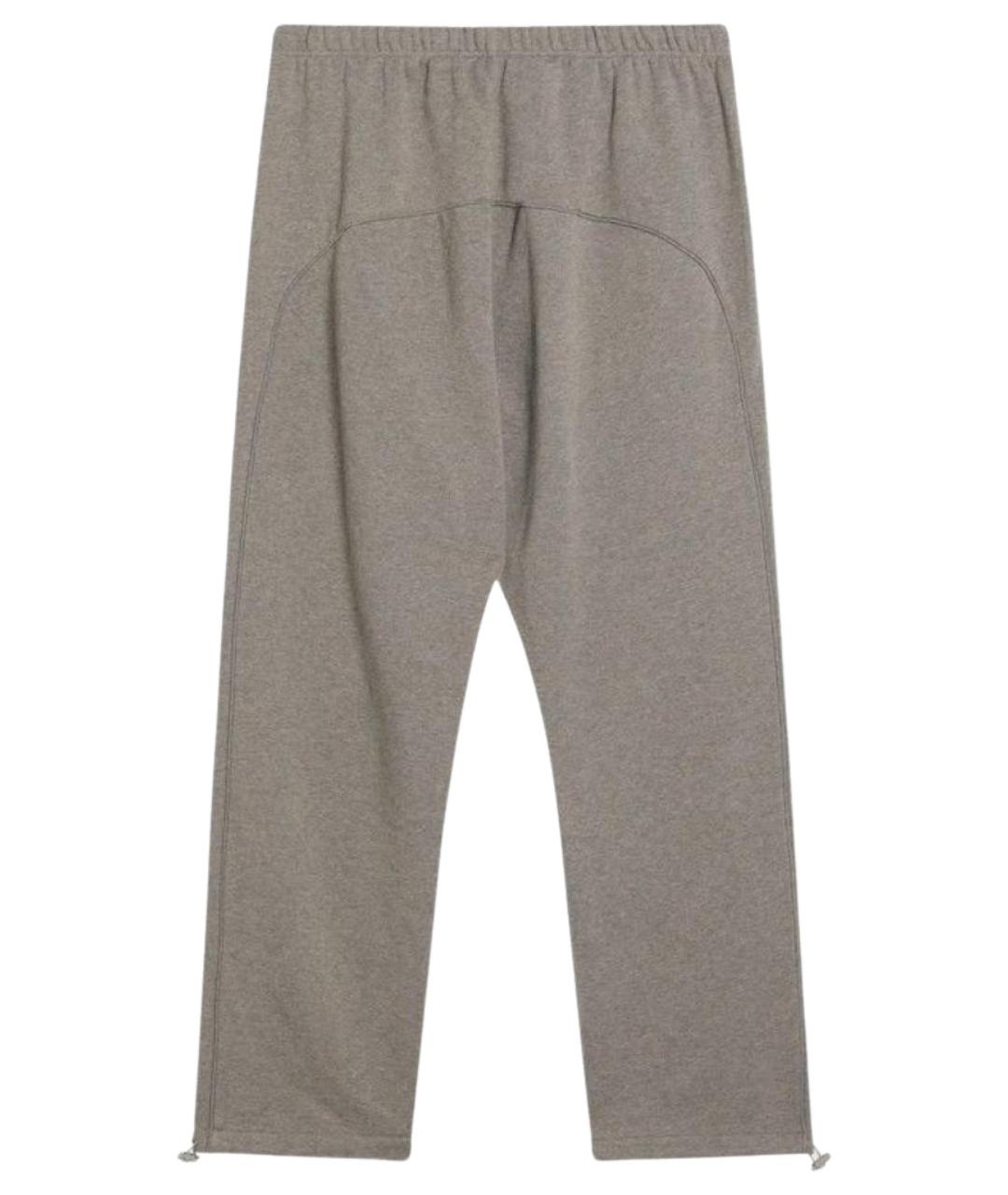 FEAR OF GOD ESSENTIALS Серые хлопковые повседневные брюки, фото 2