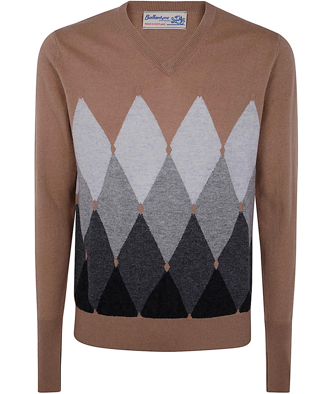BALLANTYNE Мульти кашемировый джемпер / свитер, фото 1