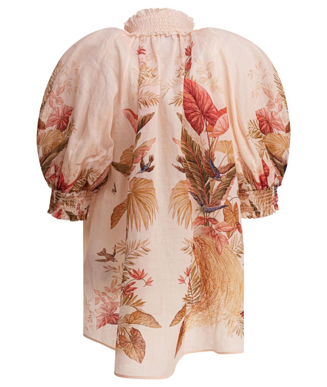 ZIMMERMANN Мульти льняная рубашка, фото 2