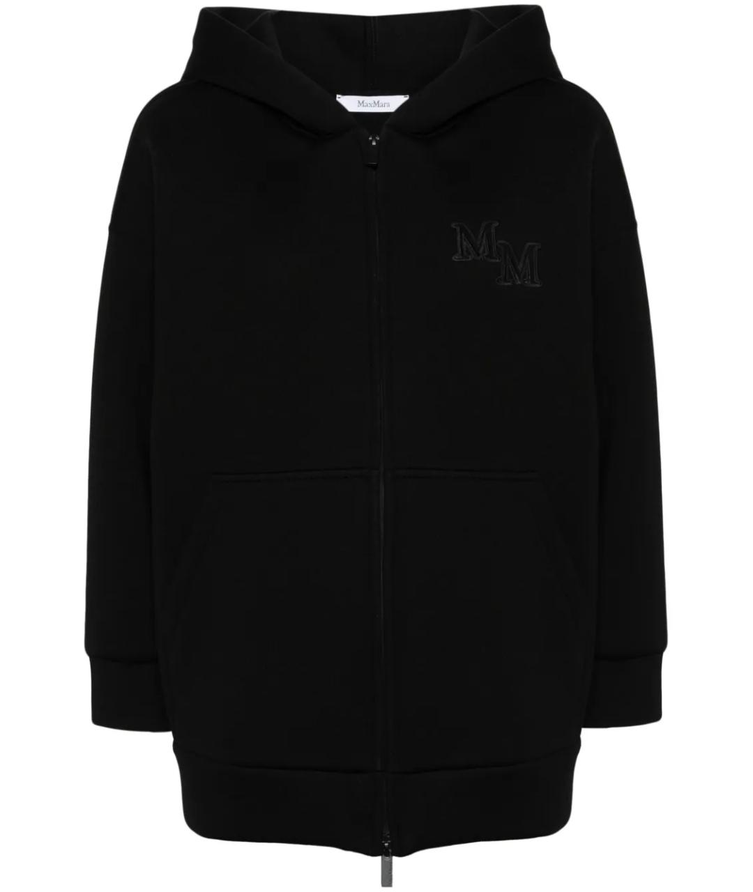 MAX MARA Черная шерстяная куртка, фото 1