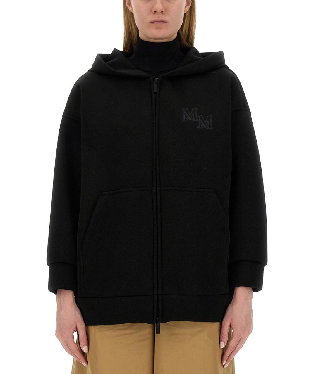 MAX MARA Черная шерстяная куртка, фото 2