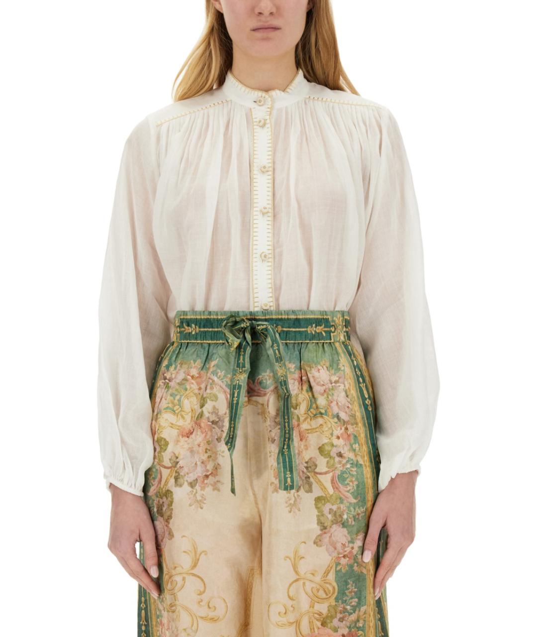ZIMMERMANN Белая рубашка, фото 2