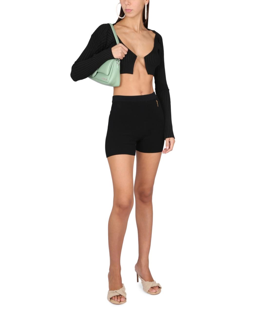 JACQUEMUS Черный вискозный джемпер / свитер, фото 4