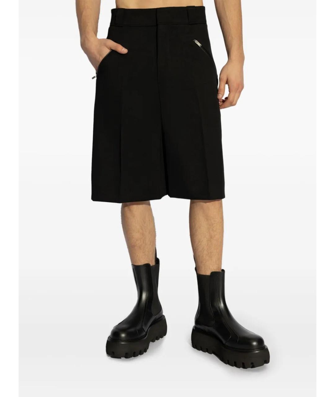 ALEXANDER MCQUEEN Черные шорты, фото 2