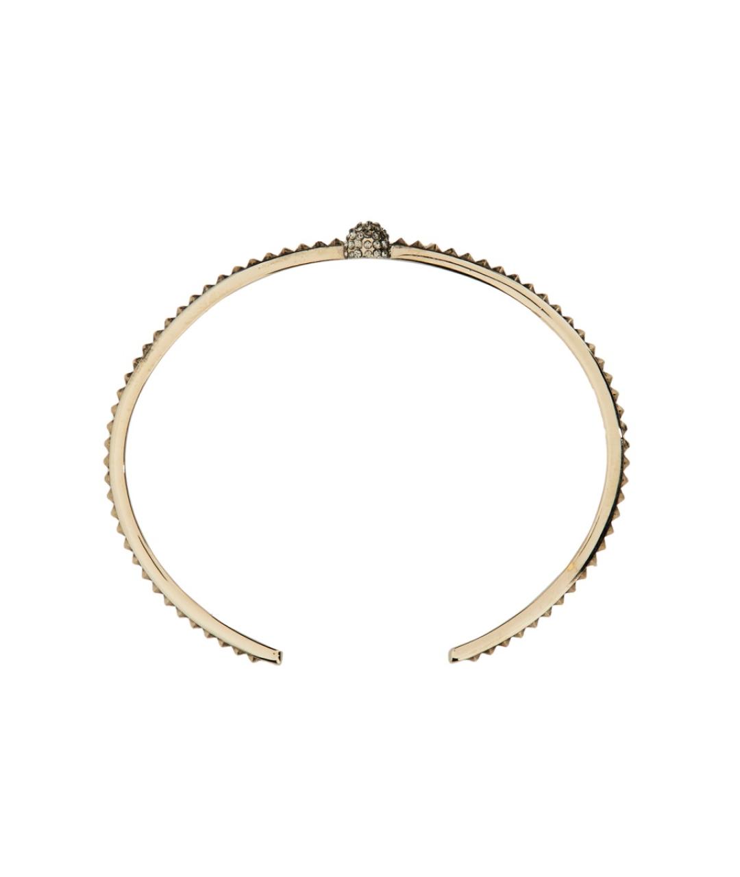 ALEXANDER MCQUEEN Золотая латунная цепочка, фото 3