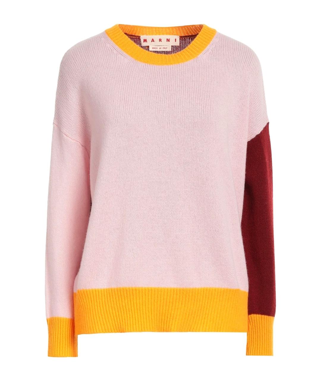 MARNI Мульти кашемировый джемпер / свитер, фото 1