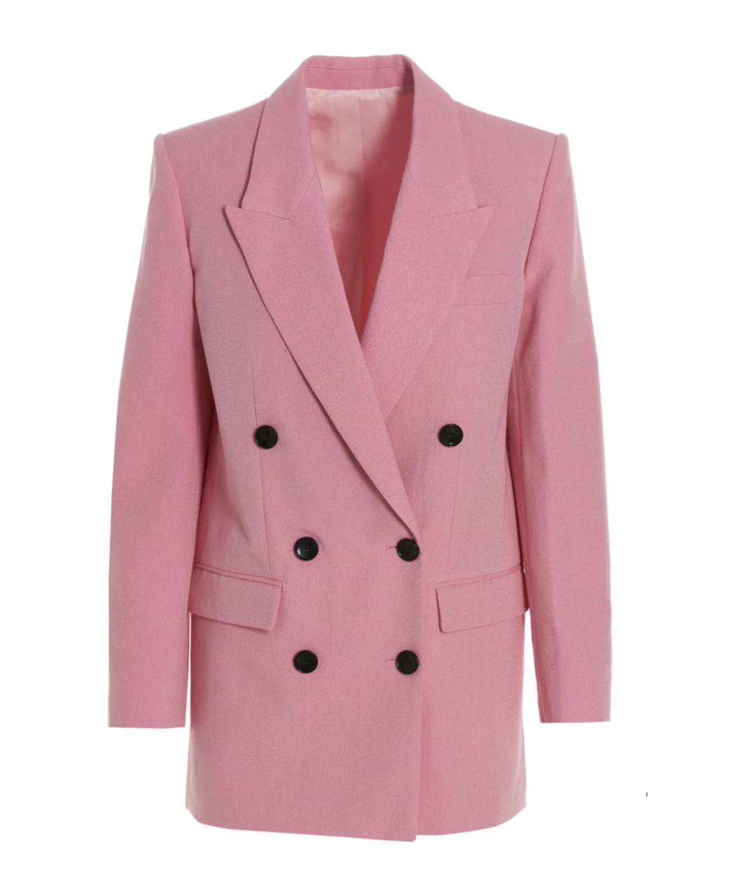 ISABEL MARANT Розовый вискозный жакет/пиджак, фото 1